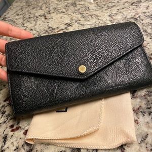 Louis Vuitton Black Wallet